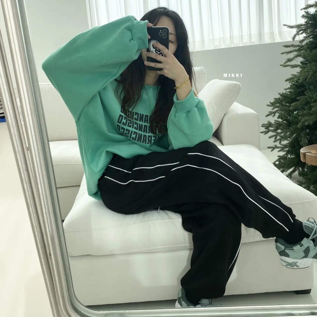 Mikki - Korean Women Fashion - #vintageinspired - Two Pants Mom - 2