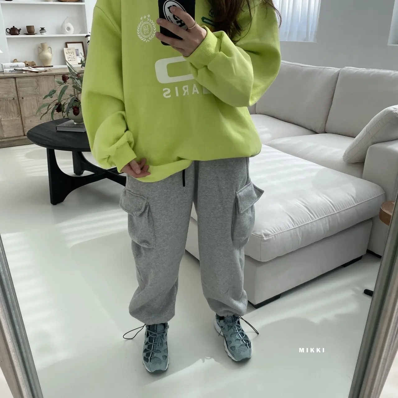 Mikki - Korean Women Fashion - #womensfashion - String Pants Mom - 12