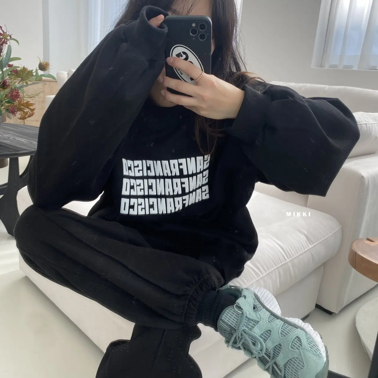 Mikki - Korean Women Fashion - #womensfashion - Sanfran Sweatshirt Mom - 10