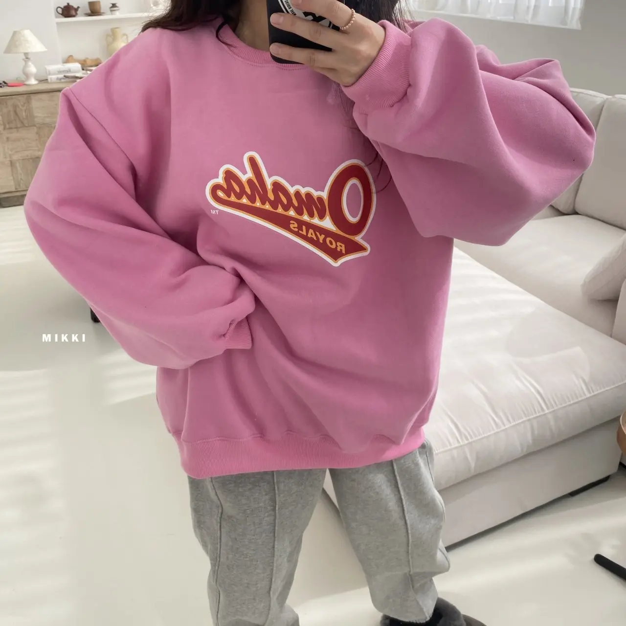 Mikki - Korean Women Fashion - #womensfashion - Omaha Sweatshirt Mom - 7