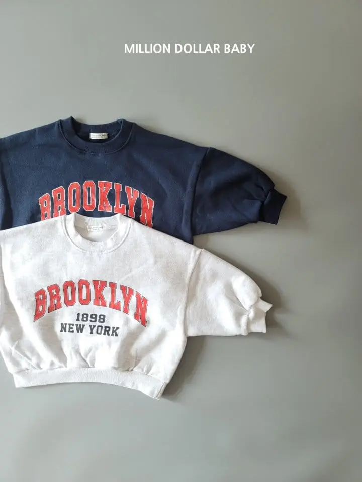 Million Dollar Baby - Korean Children Fashion - #Kfashion4kids - Brooklyn Sweatshirt - 7