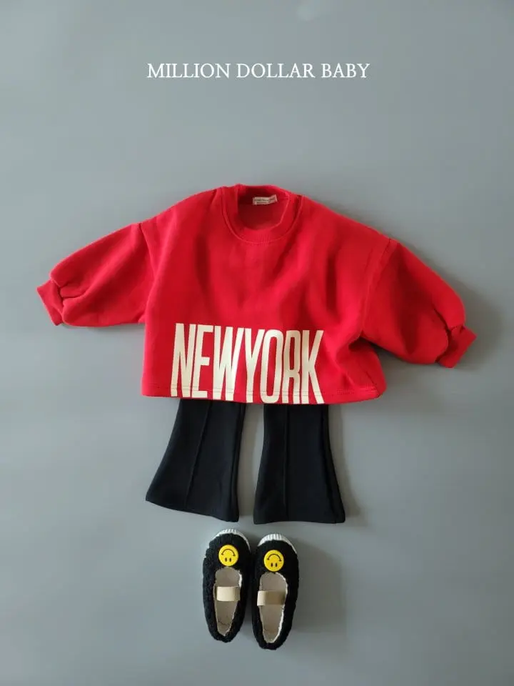 Million Dollar Baby - Korean Children Fashion - #childofig - New York Crop Tee
