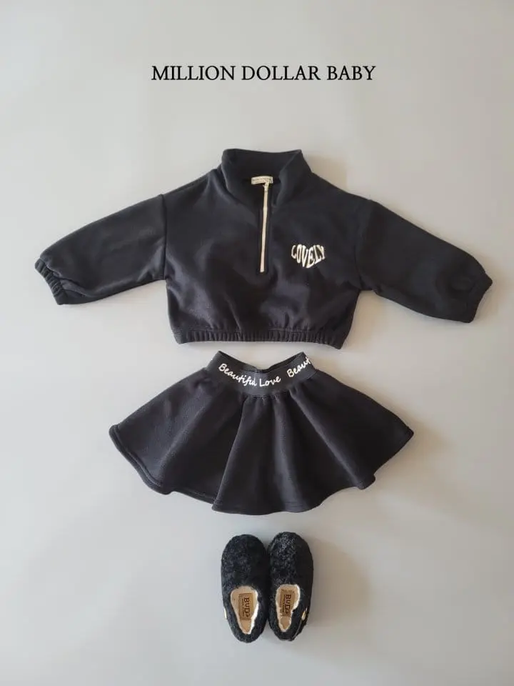 Million Dollar Baby - Korean Children Fashion - #designkidswear - Love Anorak Set - 3
