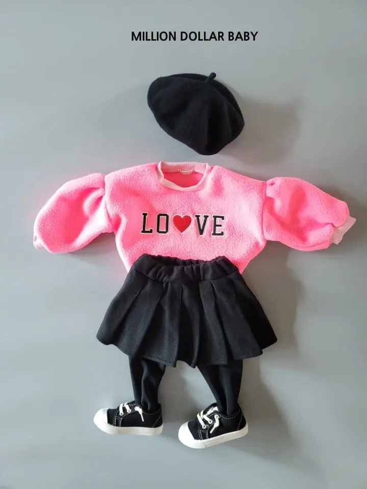Million Dollar Baby - Korean Children Fashion - #fashionkids - Pleats Skirt Leggings - 7