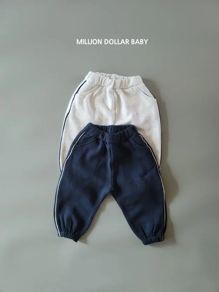 Million Dollar Baby - Korean Children Fashion - #littlefashionista - Piping Pants