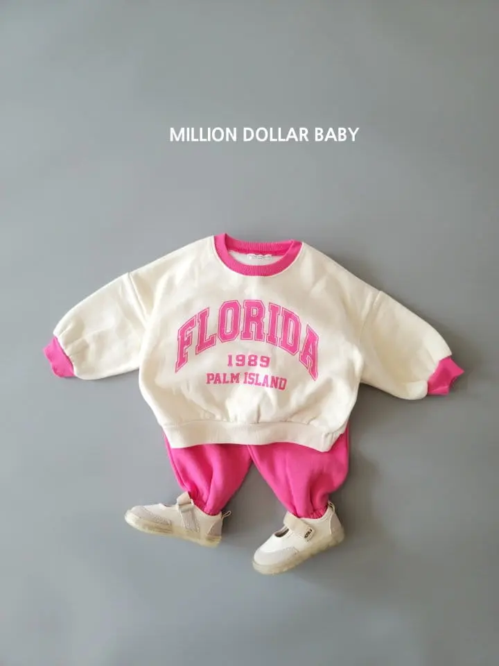 Million Dollar Baby - Korean Children Fashion - #littlefashionista - Florida Sweatshirt - 6