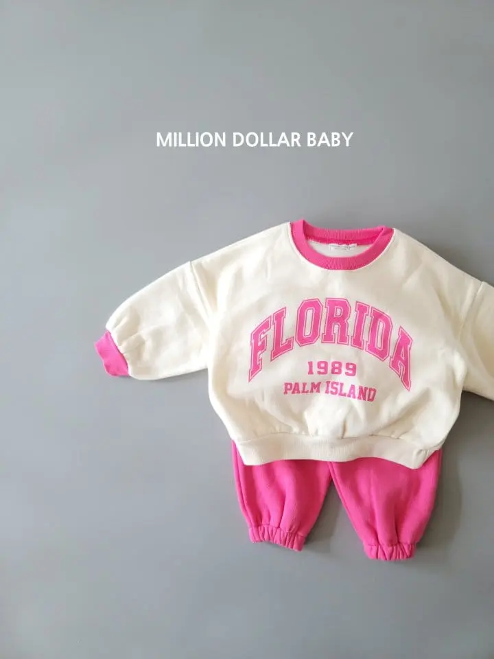 Million Dollar Baby - Korean Children Fashion - #magicofchildhood - Florida Sweatshirt - 7