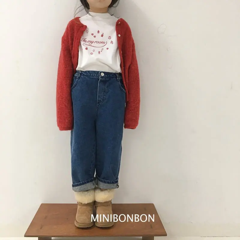 Mini Bongbong - Korean Children Fashion - #kidsstore - Drawing Tee - 7