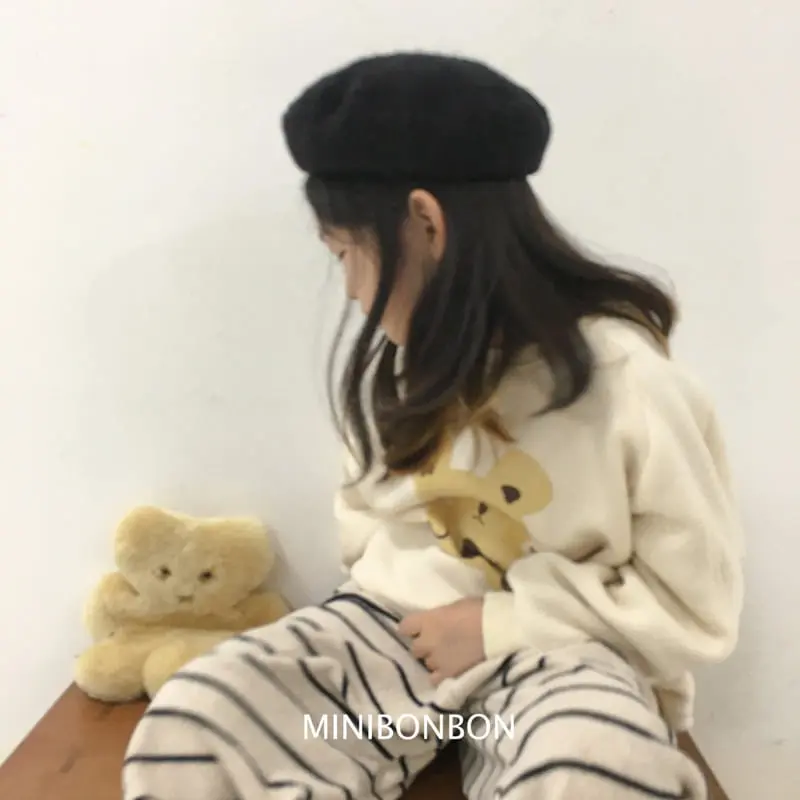 Mini Bongbong - Korean Children Fashion - #minifashionista - Check Beret Hat - 11