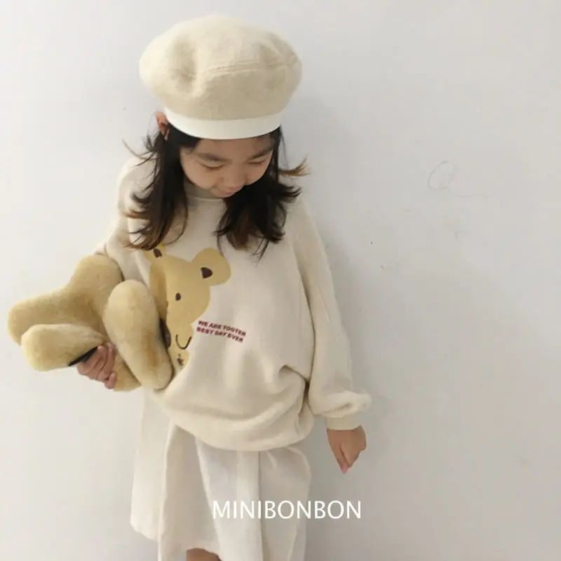 Mini Bongbong - Korean Children Fashion - #prettylittlegirls - Lay Bear Sweatshirt - 6