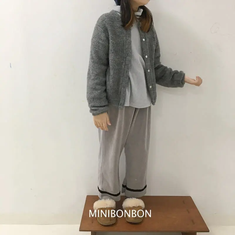 Mini Bongbong - Korean Children Fashion - #toddlerclothing - Veloure Pants - 3
