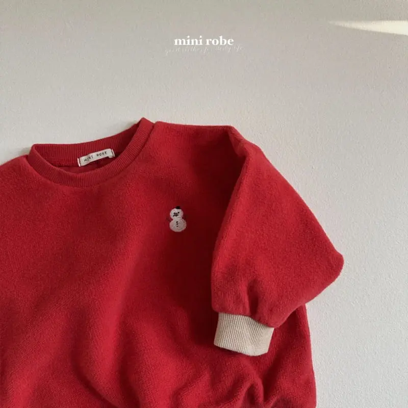 Mini Robe - Korean Baby Fashion - #babyboutique - Bebe Choco Tree Sweatshirt - 3