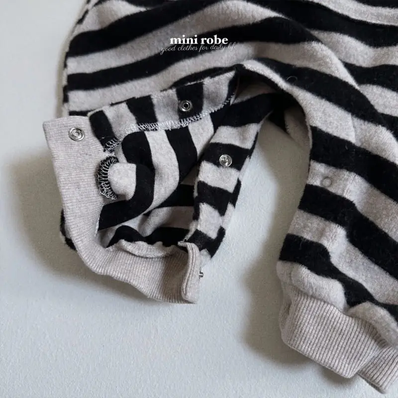 Mini Robe - Korean Baby Fashion - #babyboutique - Bebe Ppippi Kangaroo Bodysuit - 11