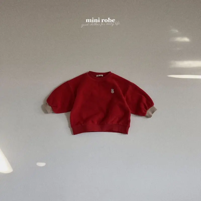 Mini Robe - Korean Baby Fashion - #babyboutique - Bebe Choco Tree Sweatshirt - 4