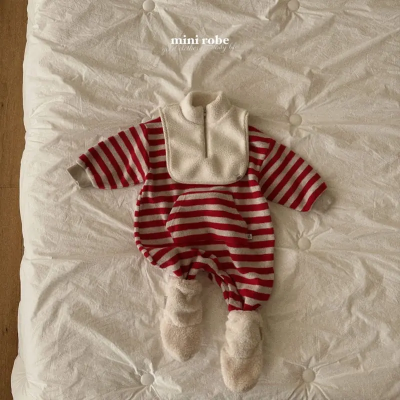 Mini Robe - Korean Baby Fashion - #babyclothing - Bebe Warm Warmer - 9
