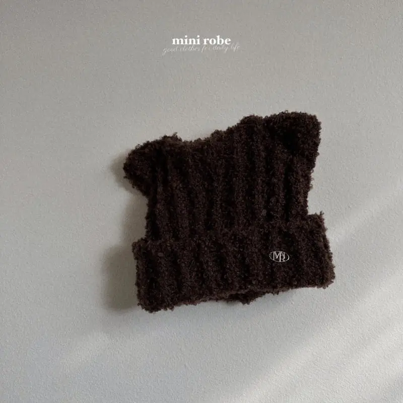 Mini Robe - Korean Baby Fashion - #babyfever - Bebe Square Beanie - 7