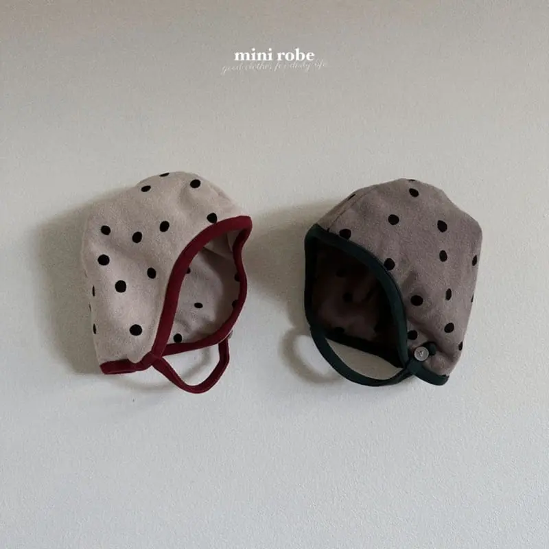 Mini Robe - Korean Baby Fashion - #babygirlfashion - Bebe Eve Circle Bonnet - 2