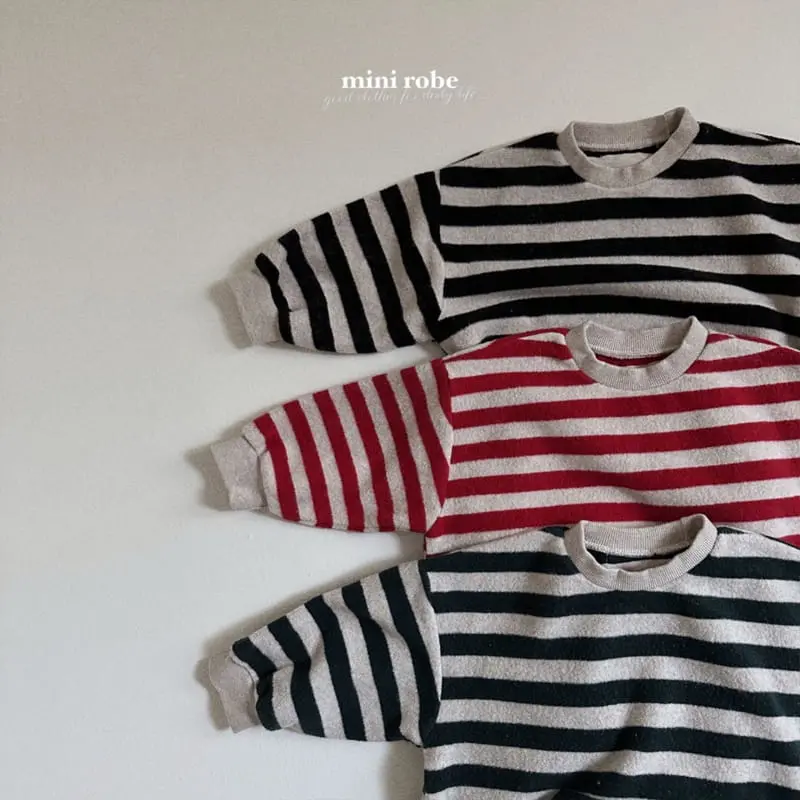 Mini Robe - Korean Baby Fashion - #babygirlfashion - Bebe Ppippi Kangaroo Bodysuit