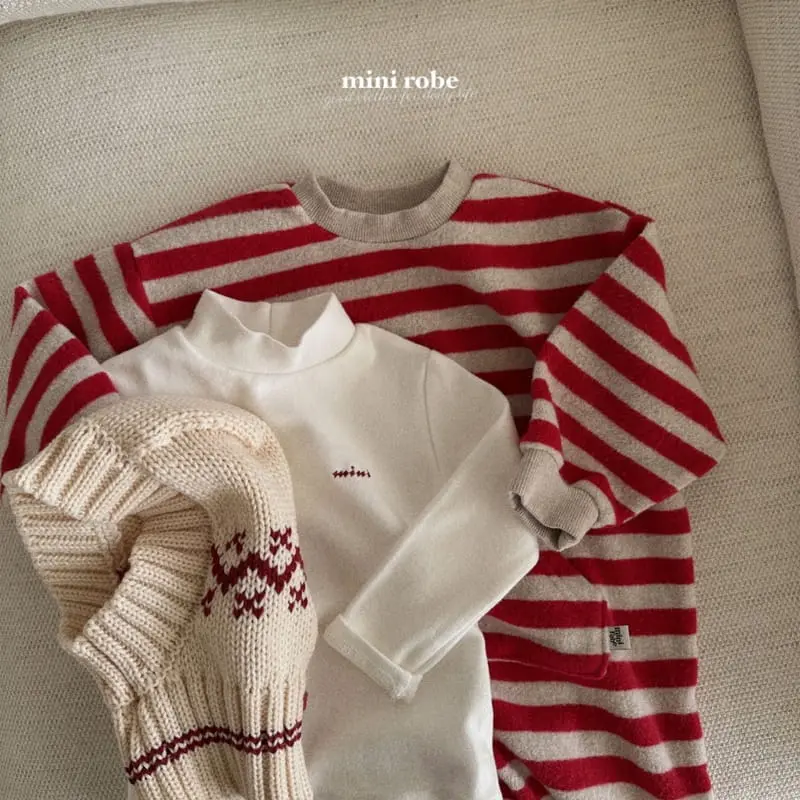 Mini Robe - Korean Baby Fashion - #babygirlfashion - Bebe Snow Flower Baraclava - 9