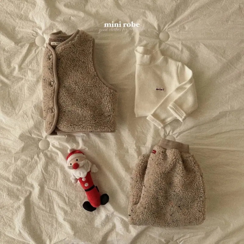 Mini Robe - Korean Baby Fashion - #babyoninstagram - Bebe Nef Vest - 11