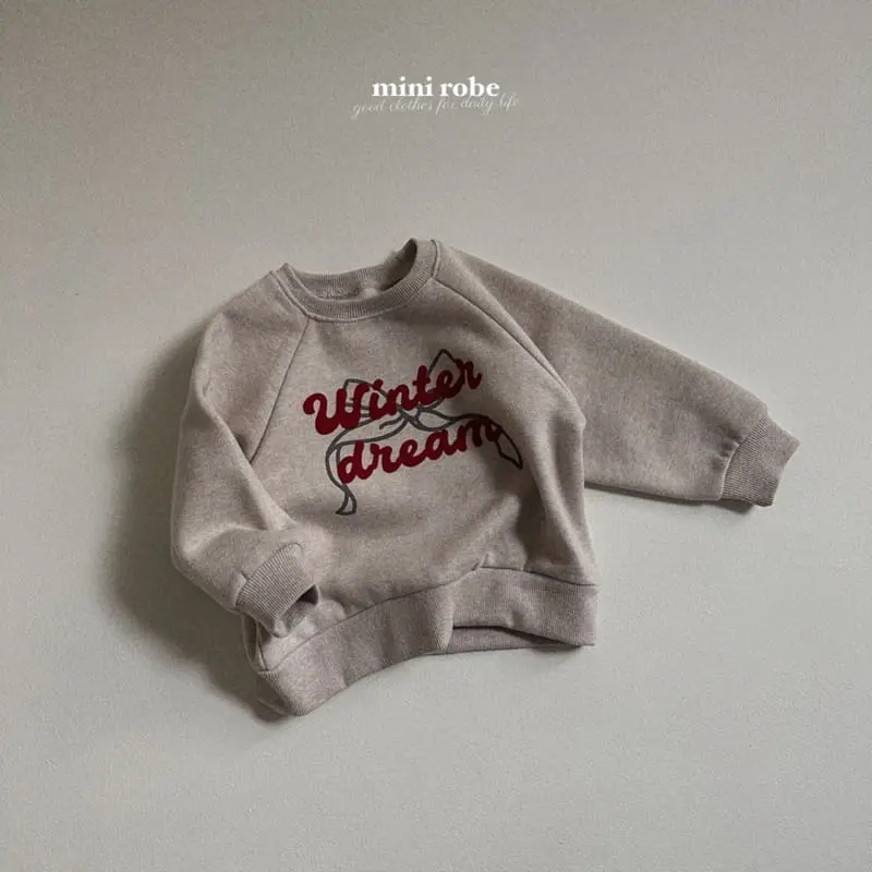 Mini Robe - Korean Baby Fashion - #babyoninstagram - Bebe Merry Sweatshirt - 6