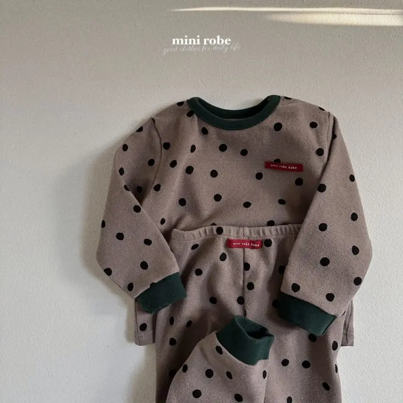 Mini Robe - Korean Baby Fashion - #babyoninstagram - Bebe Eve Easywear Set - 5