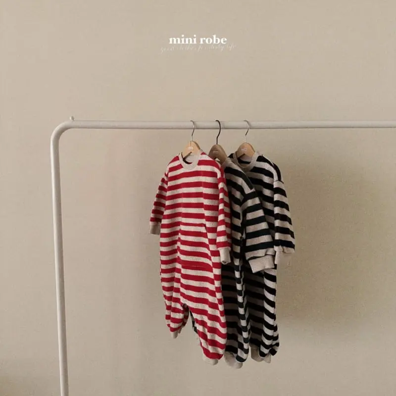 Mini Robe - Korean Baby Fashion - #babyoninstagram - Bebe Ppippi Kangaroo Bodysuit - 3