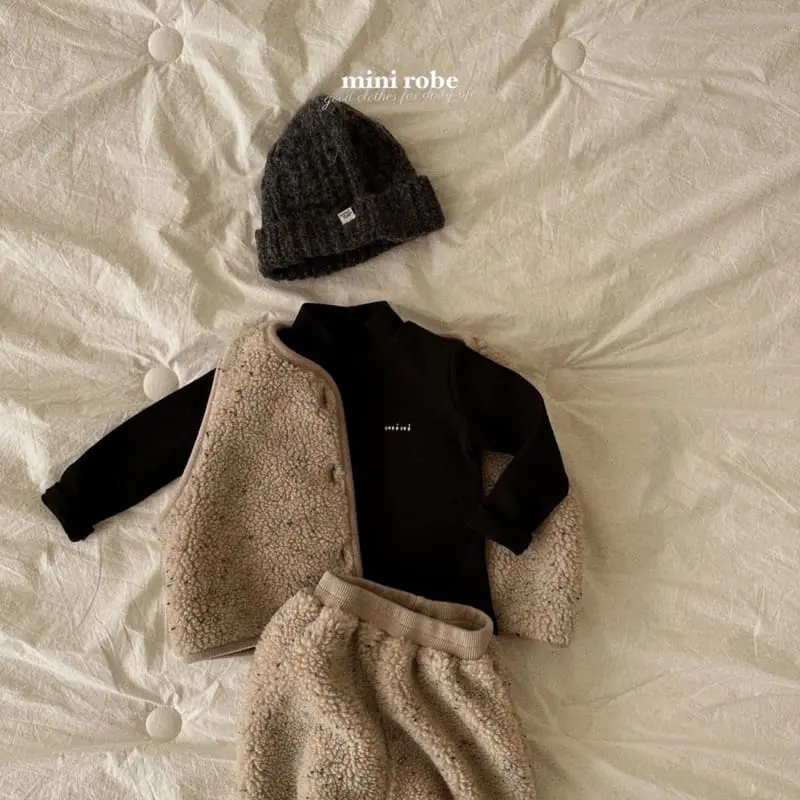 Mini Robe - Korean Baby Fashion - #babyootd - Bebe Nef Vest - 12