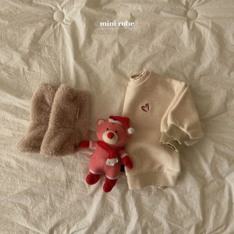 Mini Robe - Korean Baby Fashion - #babyootd - Bebe Choco Tree Sweatshirt - 11