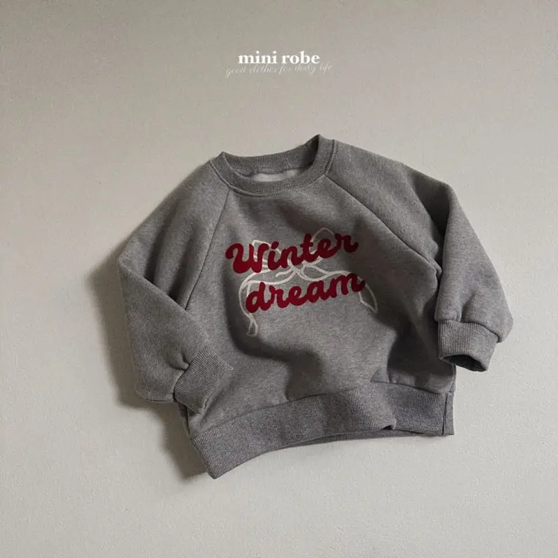 Mini Robe - Korean Baby Fashion - #babyootd - Bebe Merry Sweatshirt - 7