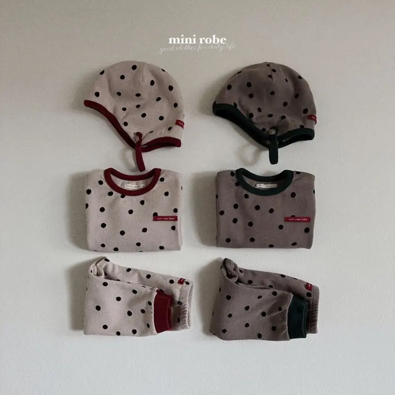 Mini Robe - Korean Baby Fashion - #babywear - Bebe Eve Circle Bonnet - 8