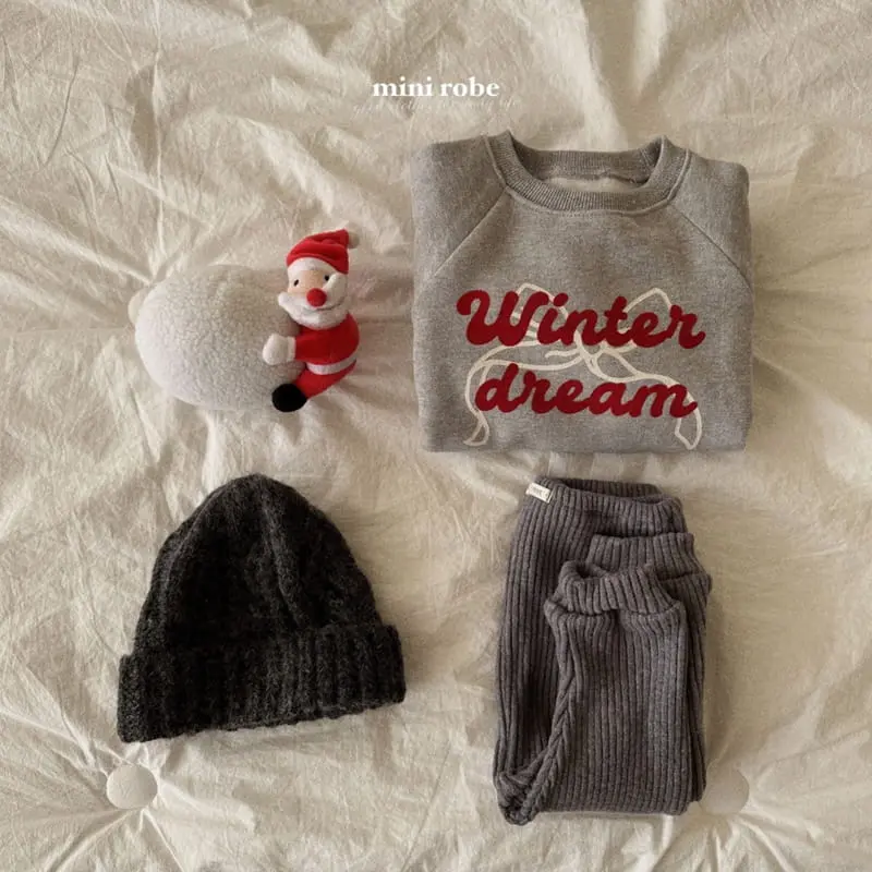 Mini Robe - Korean Baby Fashion - #onlinebabyshop - Bebe Merry Sweatshirt - 12