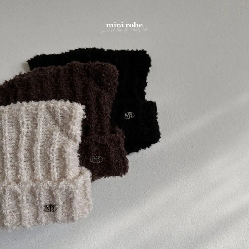 Mini Robe - Korean Baby Fashion - #onlinebabyshop - Bebe Square Beanie