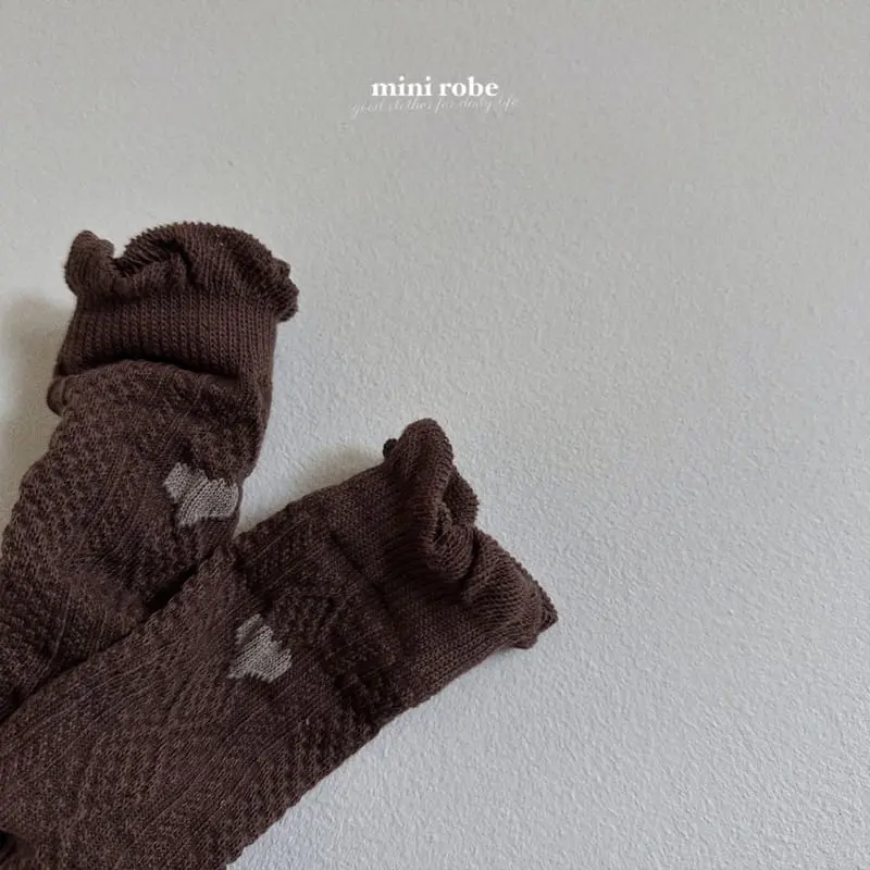 Mini Robe - Korean Baby Fashion - #smilingbaby - Bebe Bear Socks Set - 5