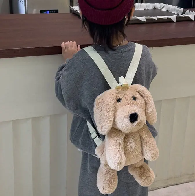 Miso - Korean Baby Fashion - #babyoutfit - Bow Wow Backpack - 3
