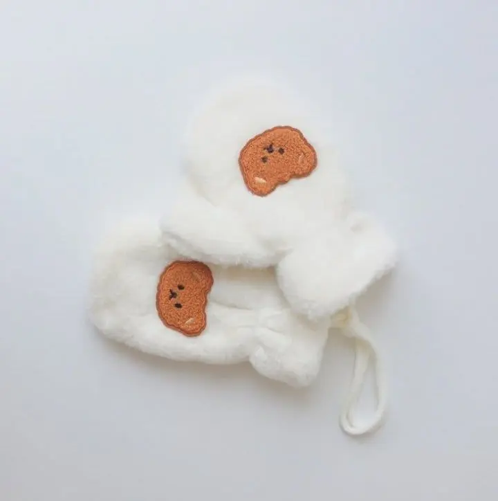 Miso - Korean Children Fashion - #kidzfashiontrend - Bear Bucket Gloves - 4