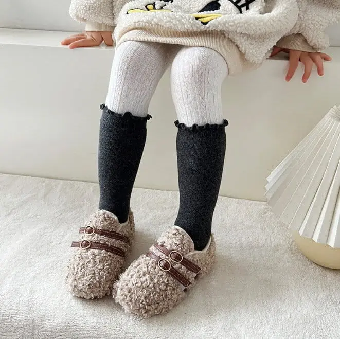 Miso - Korean Children Fashion - #Kfashion4kids - Winter Shirring Tights - 6