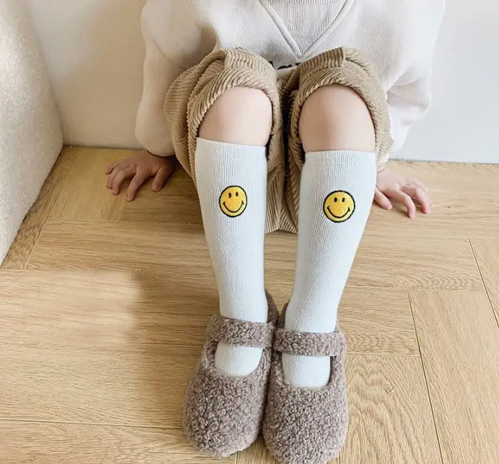 Miso - Korean Children Fashion - #Kfashion4kids - Winter Smile Tights - 5