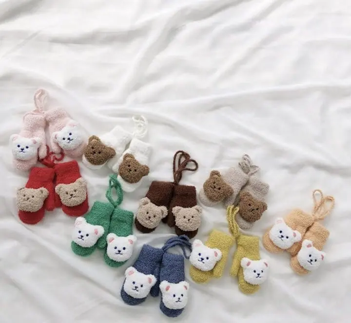 Miso - Korean Children Fashion - #childofig - Boodle Bear Bucket Gloves - 11