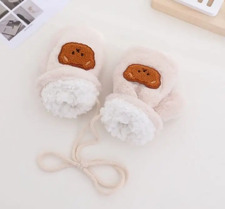 Miso - Korean Children Fashion - #childofig - Bear Bucket Gloves - 9