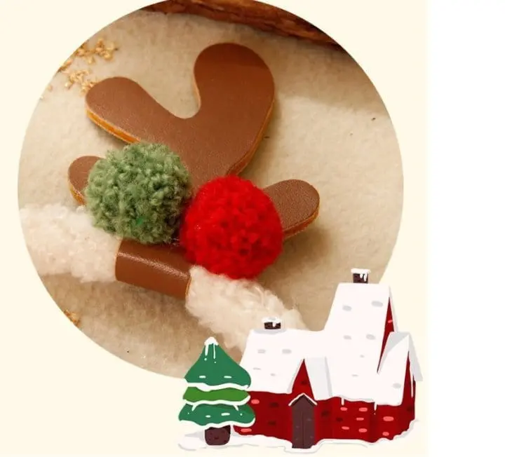 Miso - Korean Children Fashion - #childofig - Pom Rudolph Hairband - 5