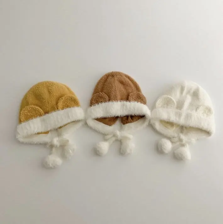 Miso - Korean Children Fashion - #childofig - Bell Bear Bonnet - 8