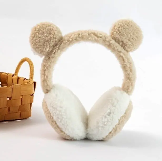 Miso - Korean Children Fashion - #childofig - Bear Earmuff - 2