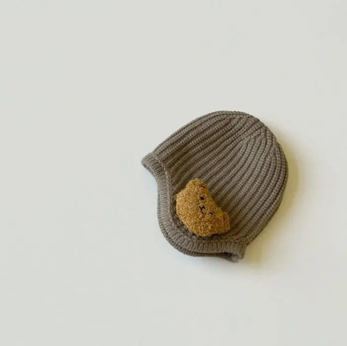 Miso - Korean Children Fashion - #childrensboutique - Bear Doll Ears Hat - 8