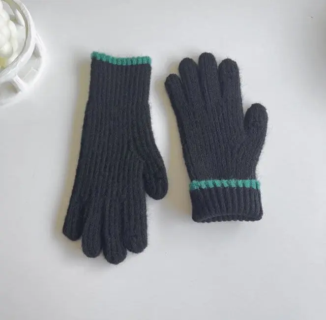 Miso - Korean Children Fashion - #discoveringself - Line Figer Gloves - 5