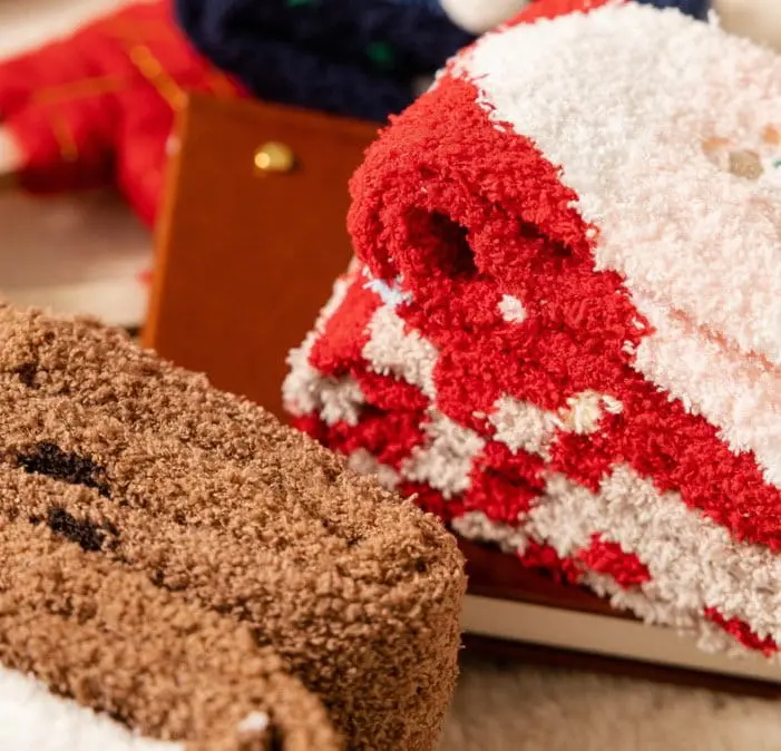 Miso - Korean Children Fashion - #discoveringself - Christmas Sleep Socks - 7