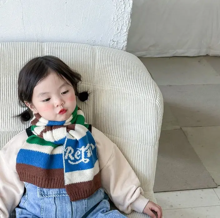 Miso - Korean Children Fashion - #discoveringself - Smily Muffler - 3