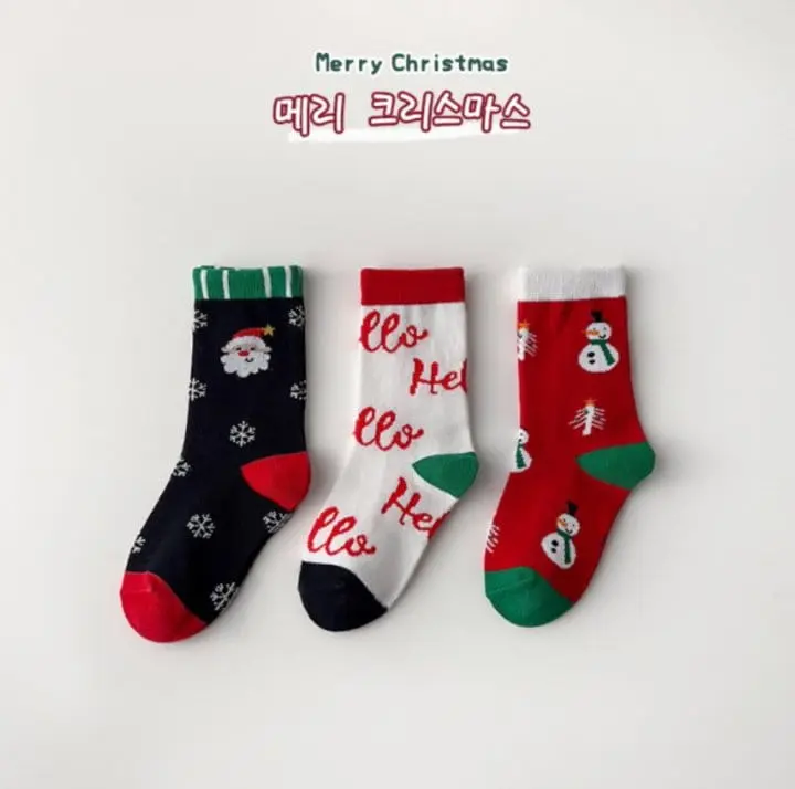 Miso - Korean Children Fashion - #discoveringself - Jungle Socks SEt  - 3