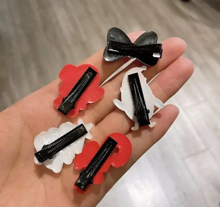 Miso - Korean Children Fashion - #fashionkids - Mini Merry Hairpin Set - 2