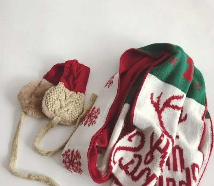 Miso - Korean Children Fashion - #fashionkids - Christmas Muffler - 11
